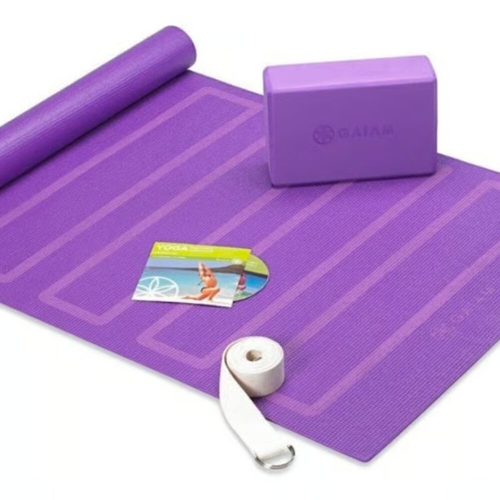 New Gaiam Yoga/Pilates for Beginners Kit
